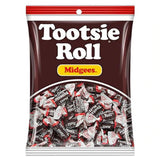 Tootsie Roll Midgees 6.5 oz Bulk Candy - Grab-and-Go Individually Wrapped Treats Perfect for Backyard Birthday Parties and Halloween Goodie Bags