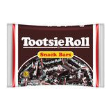 Tootsie Roll Snack Bars Individually Wrapped Peanut Free Candy for Kids Lunchboxes and School Party Treats