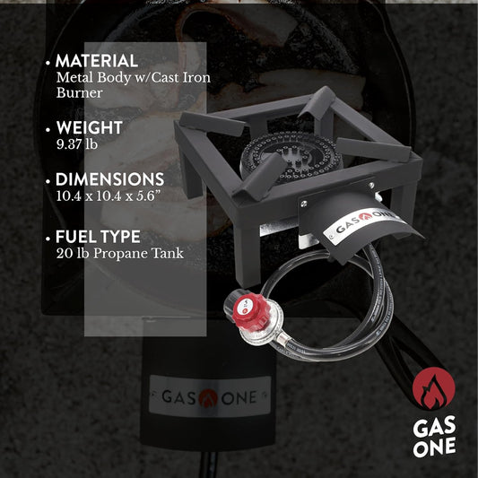 top heat guard protecting against oil spillage and flame reaching the hose connection