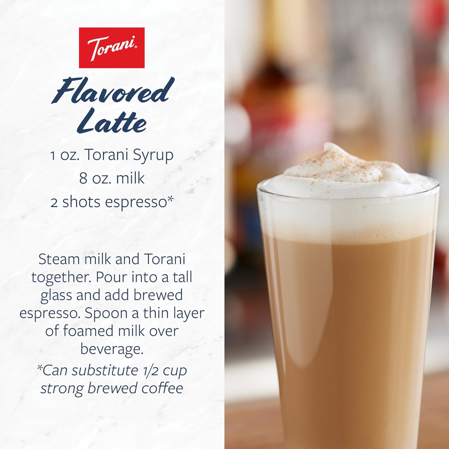 Torani Coffee Syrup 4-Pack Sampler – Valentine's Day Gift for the Home Barista in Your Life
