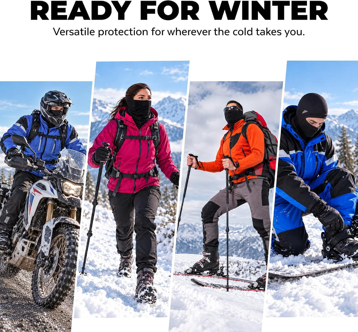Tough Headwear Balaclava Mask - Thoughtful Winter Gift for Skiers, Hunters & Outdoor Enthusiasts