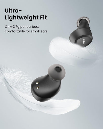 TOZO A1 Personalized Earbuds Gift for Side Sleepers and Travelers, 3.7g In-Ear Headphones with USB-C Charging Case