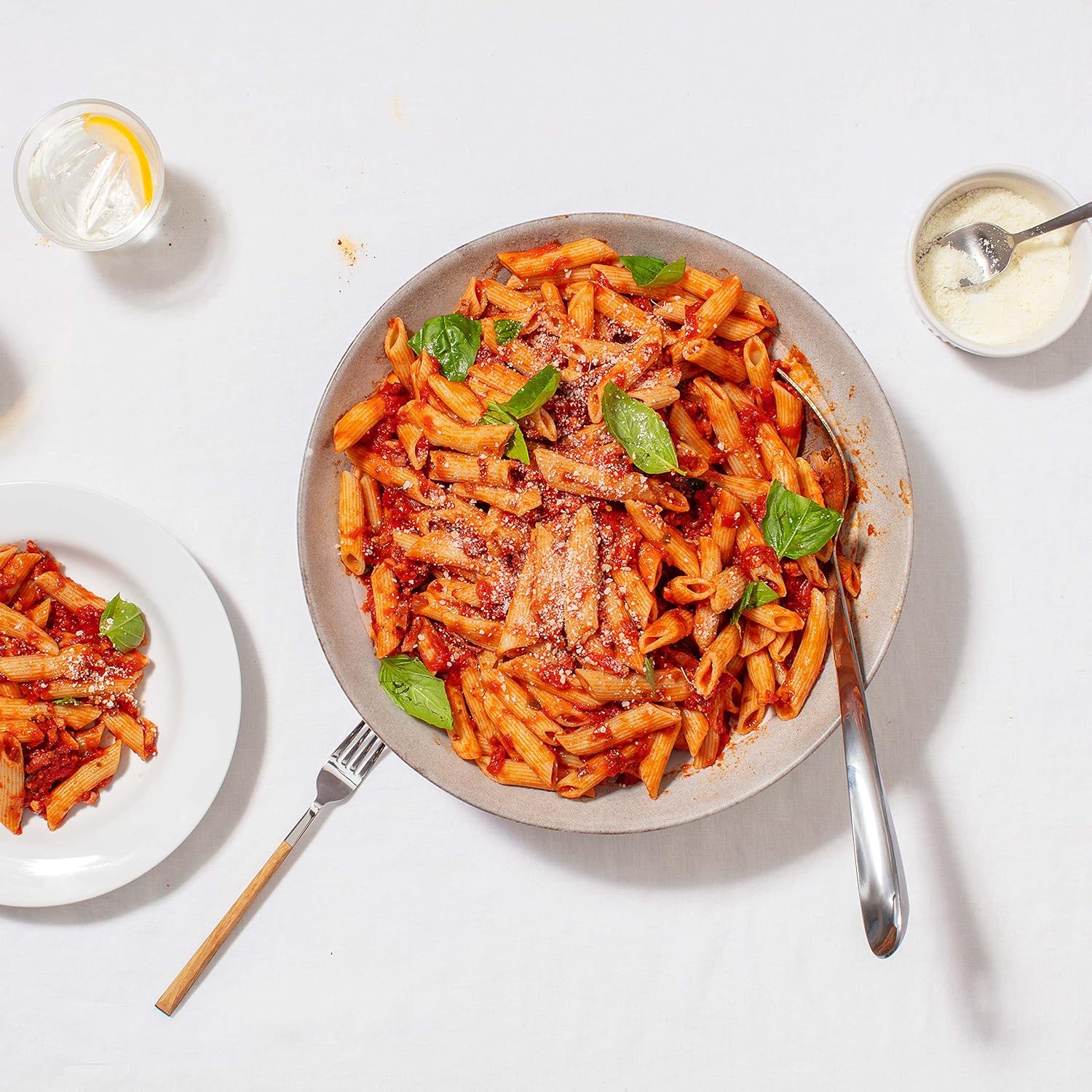 traditional bronze die-cut extrusion for sauce-gripping grooves