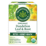 Traditional Medicinals Organic Dandelion Leaf & Root Herbal Tea – Thoughtful Wellness Gift for Mom on Her Birthday