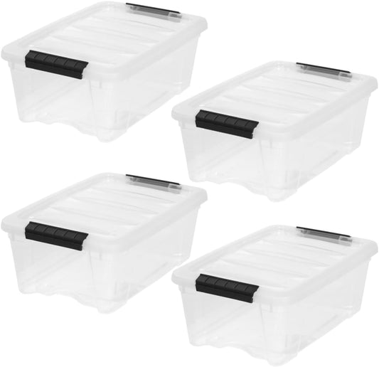 transparent polypropylene construction for at-a-glance content visibility