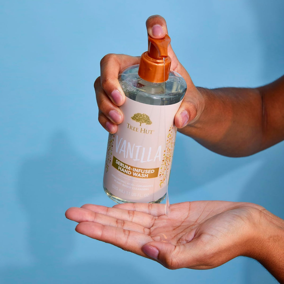 Tree Hut Vanilla Hand Wash – Premium Skincare-Grade Cleanser for Guest Powder Room, Long-Lasting Vanilla Scent