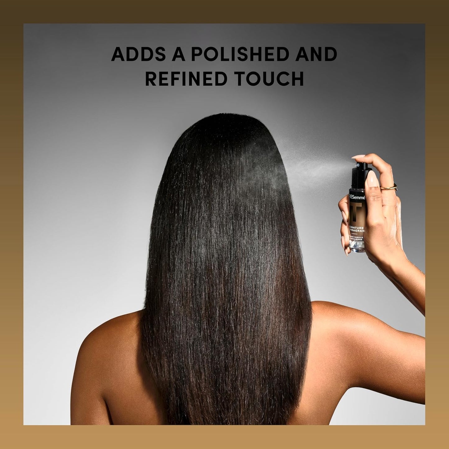 TRESemmé A-List Collection Hair Perfume – Birthday Gift for Her, Golden Vanilla + Sandalwood Finishing Spray