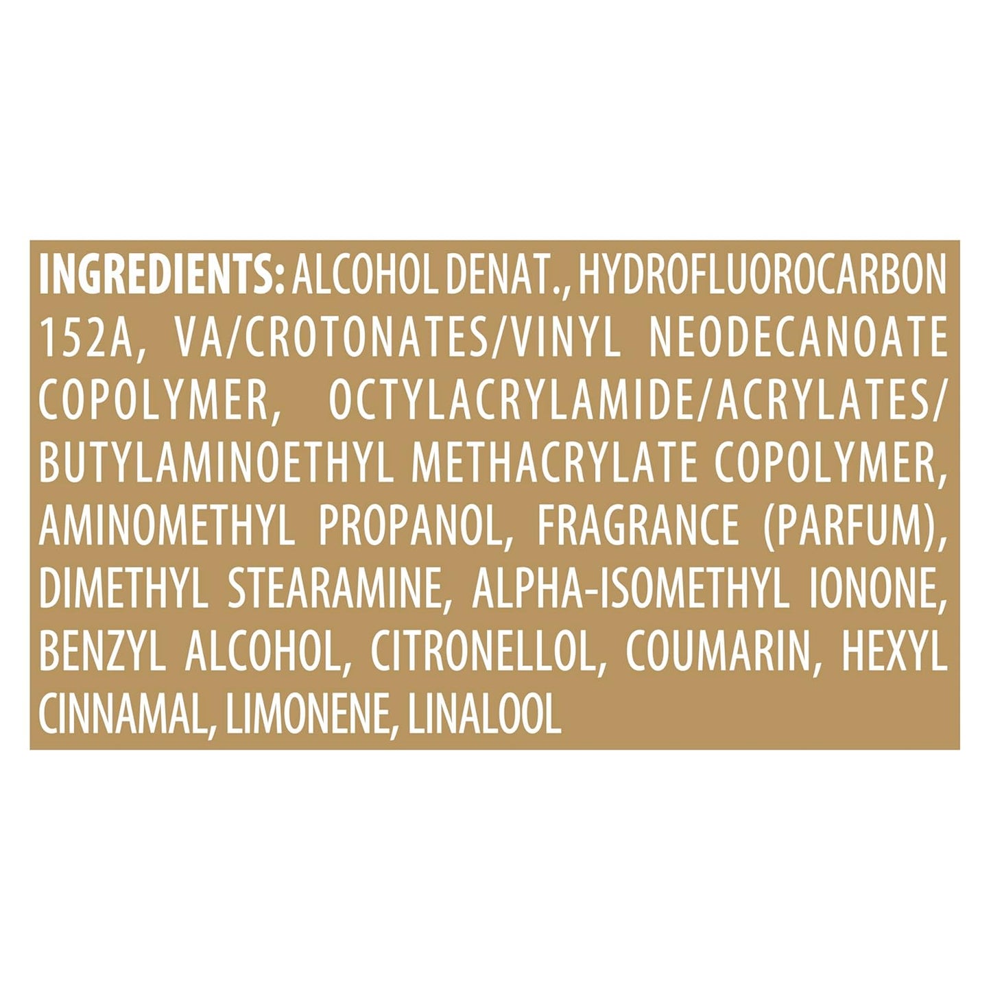 TRESemmé A-List Collection Hairspray – Gentle Vanilla-Sandalwood Finishing Spray for the Self-Care Bathroom