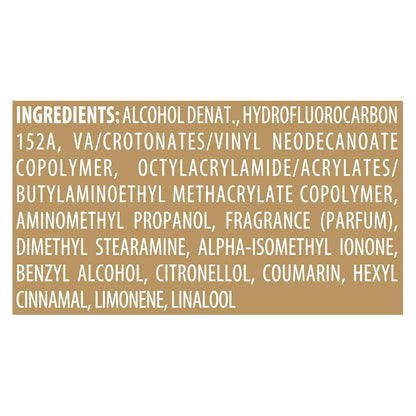 TRESemmé A-List Collection Hairspray – Gentle Vanilla-Sandalwood Finishing Spray for the Self-Care Bathroom