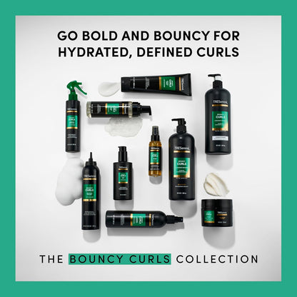 TRESemmé Bouncy Curls Defining Cream – Patio-Ready Curl Cream for Humid Summer Days and Outdoor Brunches
