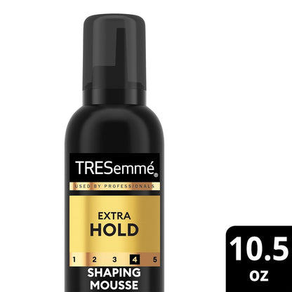 TRESemmé Pro Lock Tech Mousse 3-Pack Set – Affordable Frizz Control Value Bundle for College Dorms and First-Time Buyers
