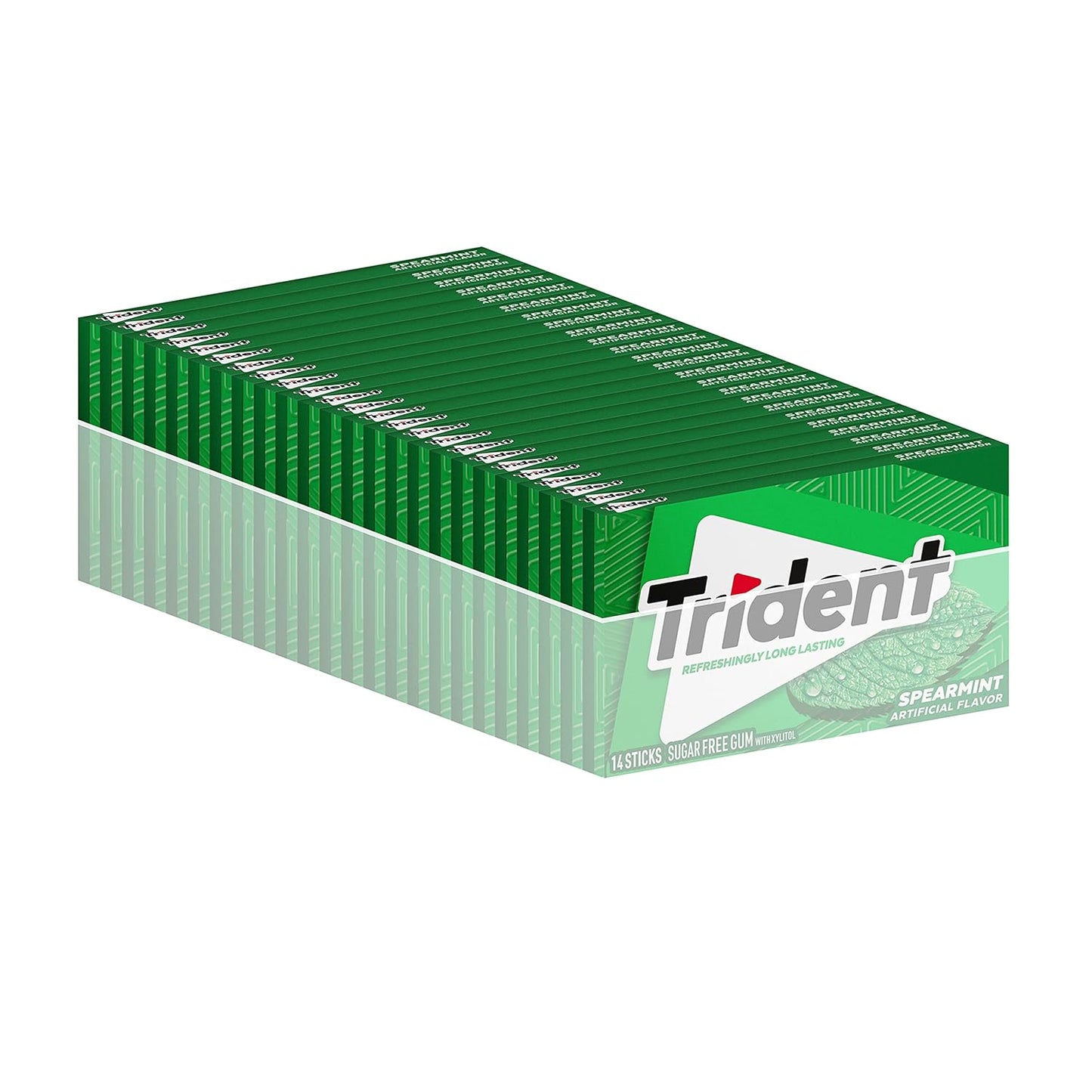 Trident Cinnamon Sugar-Free Chewing Gum for Birthday Party Favors, 24 Packs of 14 Pieces in Classic Flavor Mix