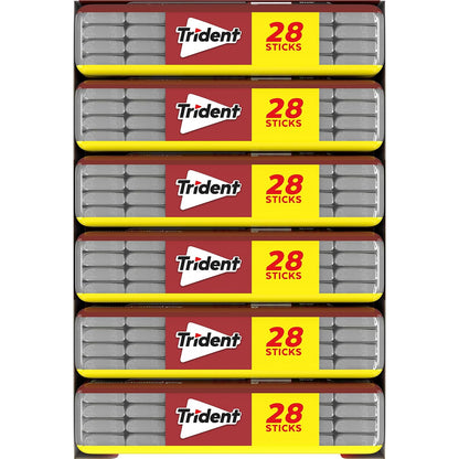 Trident Spearmint Chewing Gum – Care Package Gift for College Students, Military, and Loved Ones