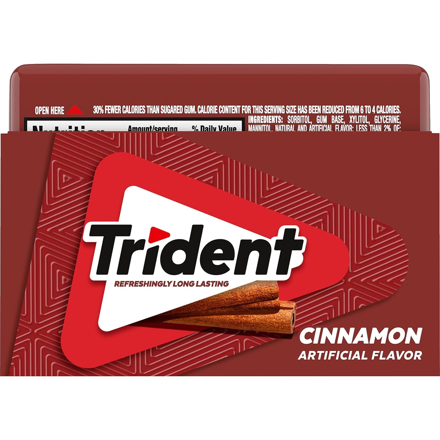 Trident Spearmint Chewing Gum – Care Package Gift for College Students, Military, and Loved Ones