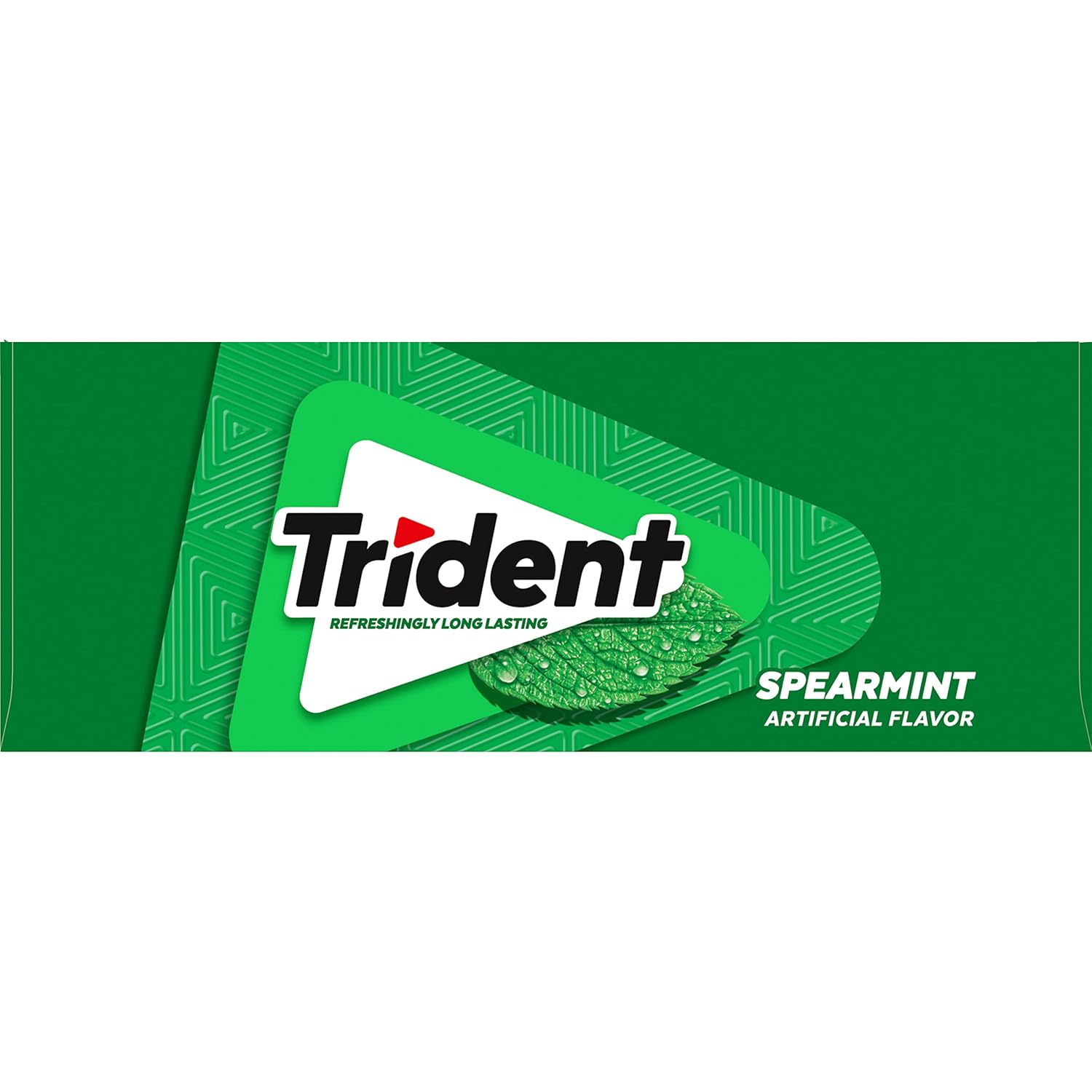Trident Spearmint Xylitol Gum – Commuter and Travel Essential for Fresh Breath Between Clients