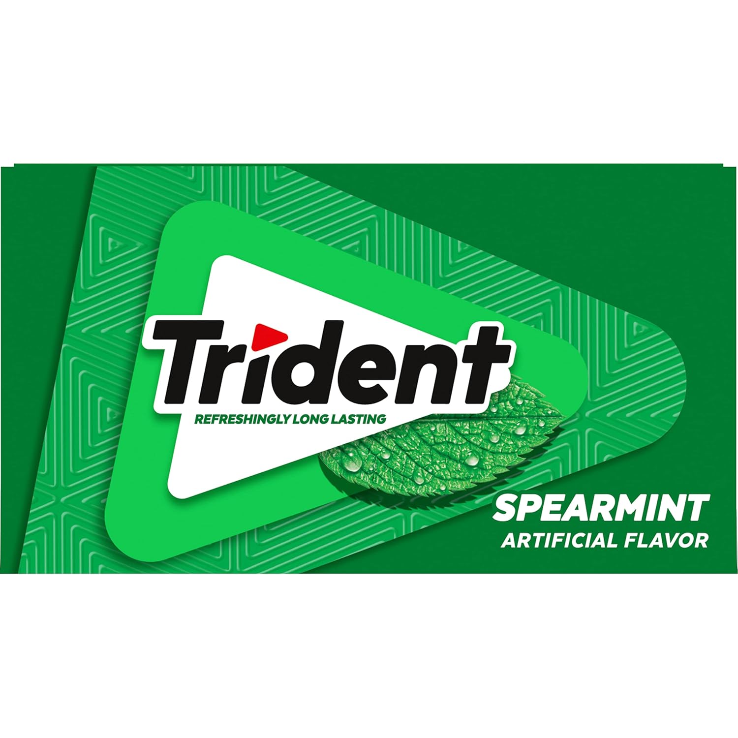 Trident Spearmint Xylitol Gum – Commuter and Travel Essential for Fresh Breath Between Clients
