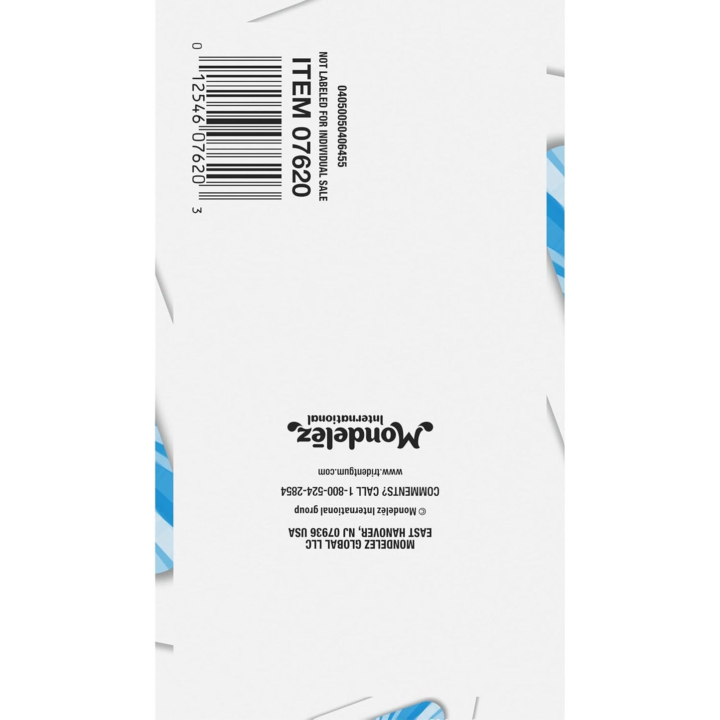 Trident White Chewing Gum – Sugar-Free Breath Care Companion for Mindful Wellness Routines, 9 Packs of 16 Pieces