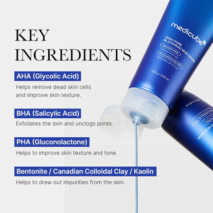 triple-clay base of bentonite, canadian colloidal clay, and kaolin to absorb sebum and draw out impurities