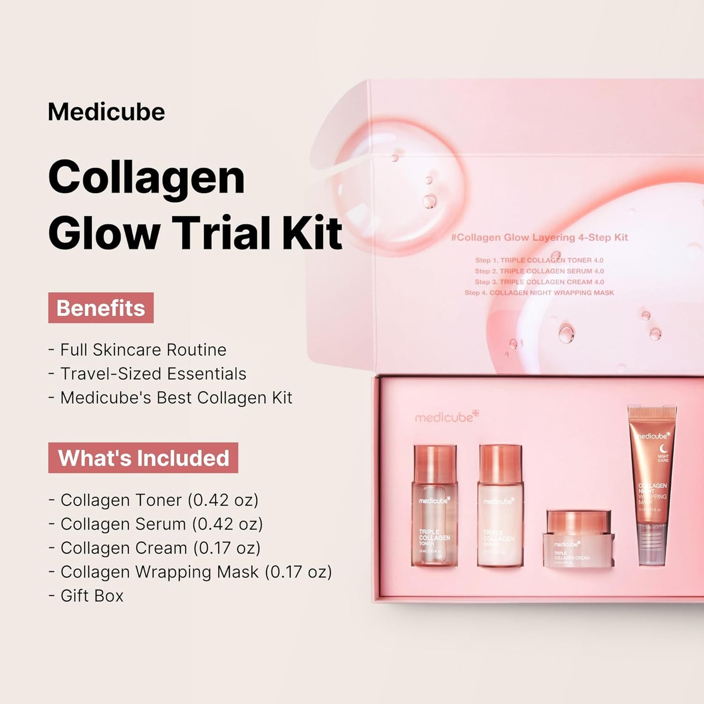 triple collagen complex for deep hydration and elasticity