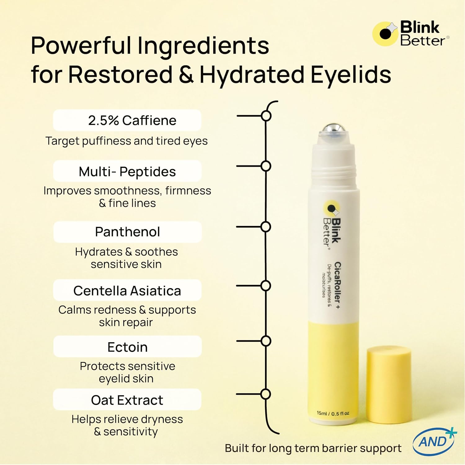triple peptide complex for smoother-looking under-eye texture over time