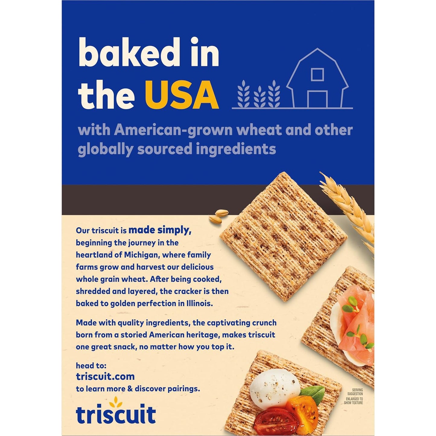 Triscuit Cracked Pepper & Olive Oil Crackers – Sturdy Cracker for Camping and Outdoor Appetizer Plates