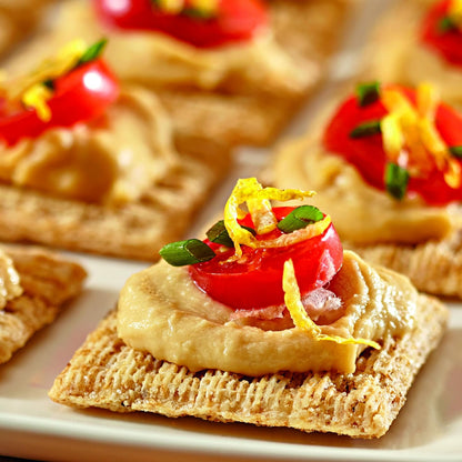 Triscuit Hint of Sea Salt Whole Grain Crackers – Wholesome Whole Wheat Snack for School Lunches and After-School Bites