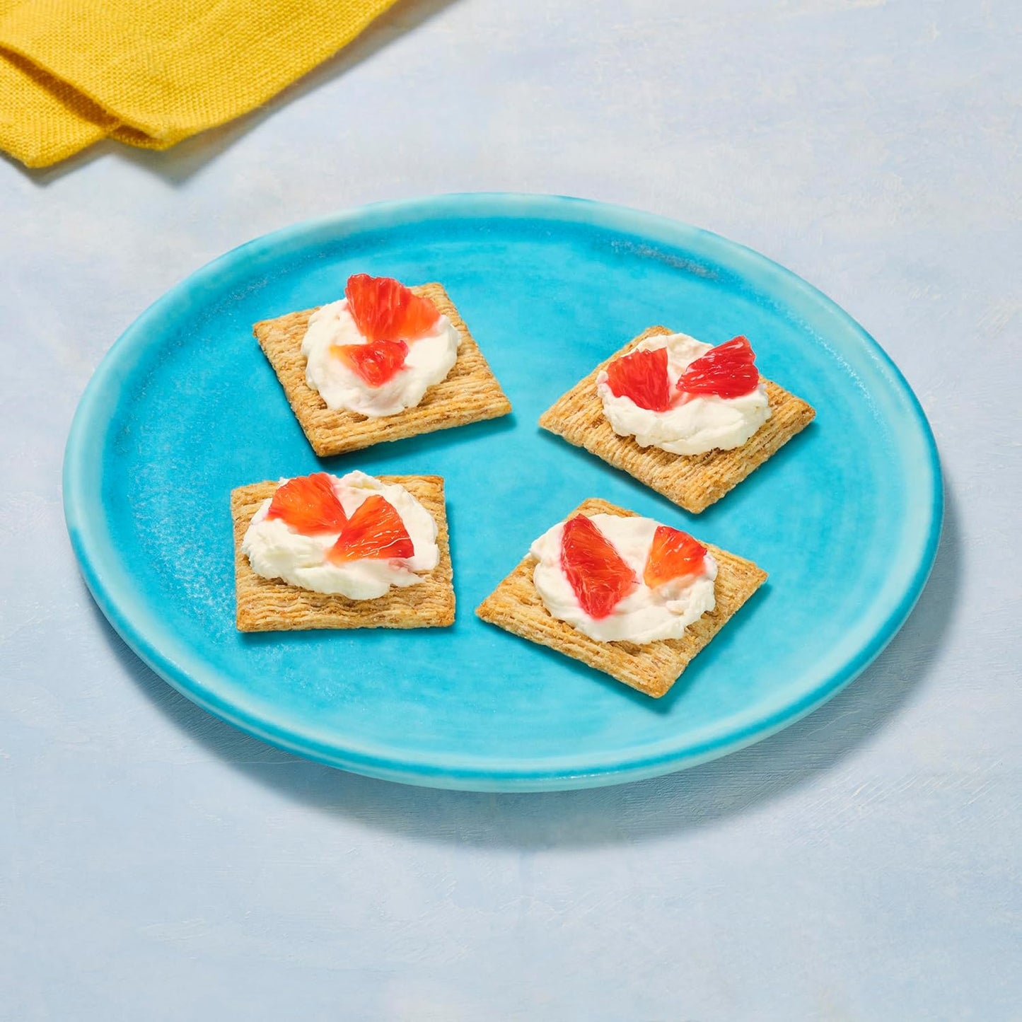 Triscuit Hint of Sea Salt Whole Grain Crackers – Wholesome Whole Wheat Snack for School Lunches and After-School Bites