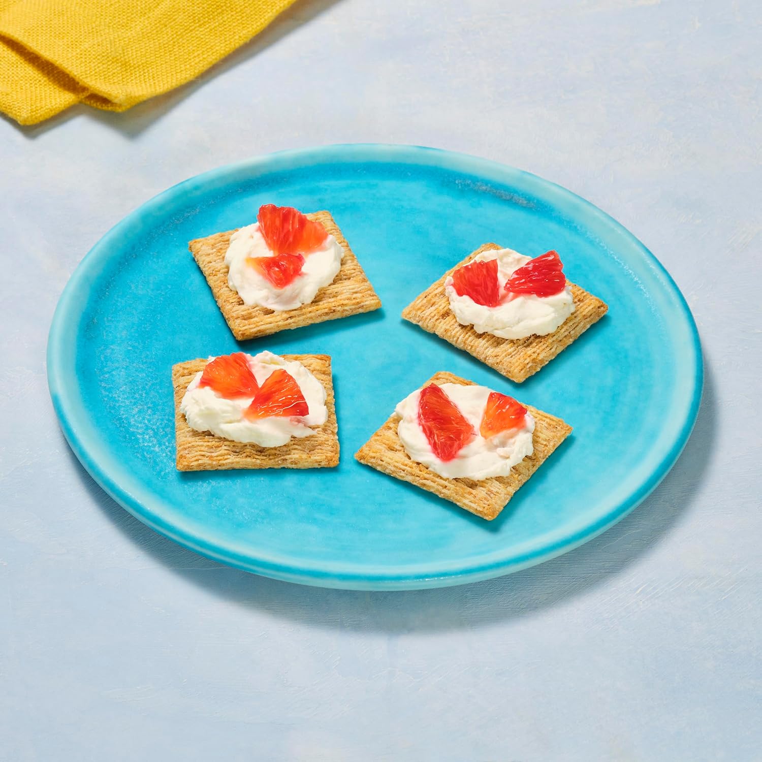 Triscuit Hint of Sea Salt Whole Grain Crackers – Wholesome Whole Wheat Snack for School Lunches and After-School Bites