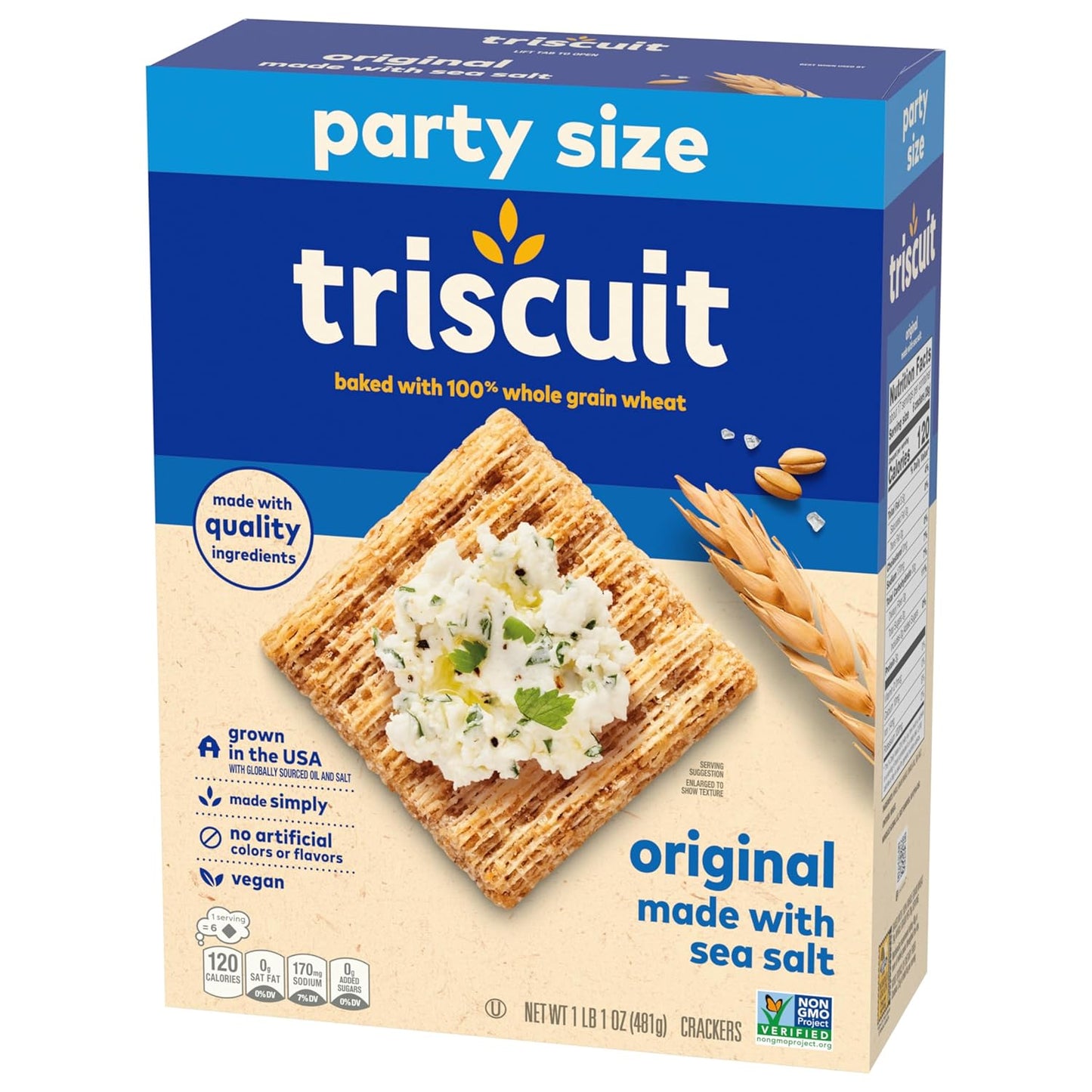 Triscuit Original Whole Grain Crackers – Crowd-Pleasing Housewarming Snack Basket