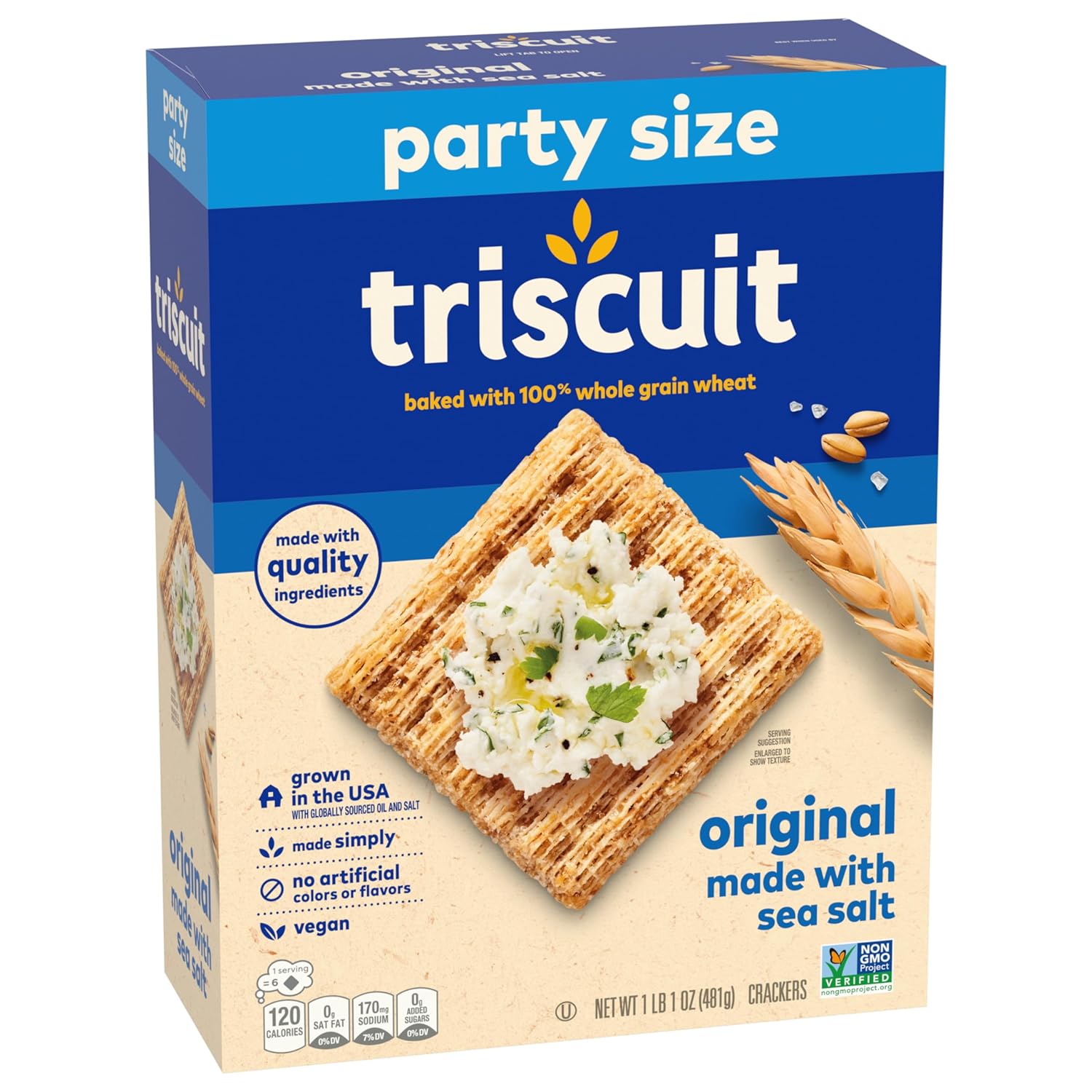 Triscuit Original Whole Grain Crackers – Crowd-Pleasing Housewarming Snack Basket