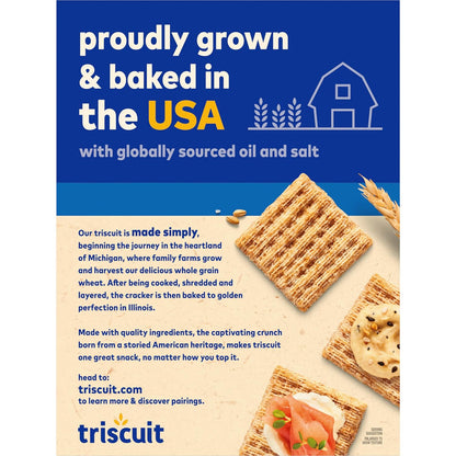 Triscuit Original Whole Grain Crackers – Crowd-Pleasing Housewarming Snack Basket