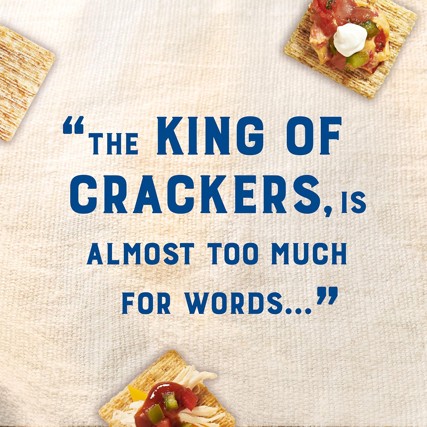Triscuit Original Whole Grain Wheat Crackers – Kid Friendly Vegan Crackers for Lunchbox and Family Room, 12.5 oz
