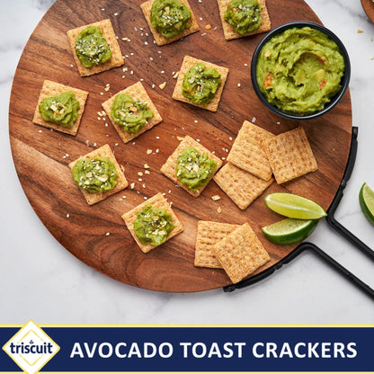 Triscuit Original Whole Grain Wheat Crackers – Vegan Non-GMO Snack Safe for Kids Lunches and After-School Munching