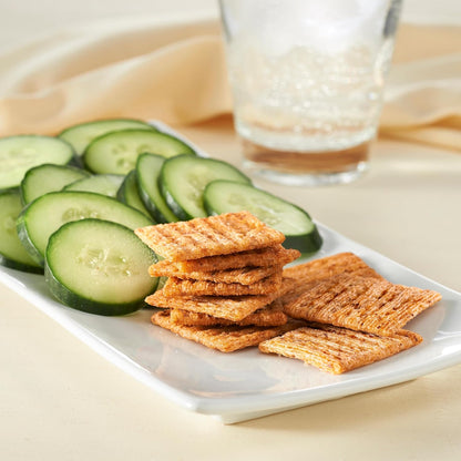 Triscuit Reduced Fat Whole Wheat Crackers – Portable Patio Snack for Al Fresco Gatherings