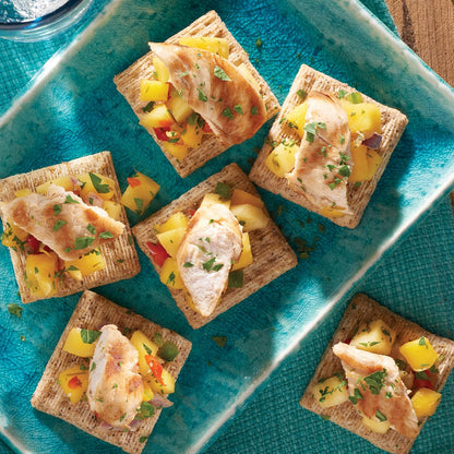 Triscuit Reduced Fat Whole Wheat Crackers – Portable Patio Snack for Al Fresco Gatherings