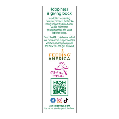 TRUE ORANGE Water Enhancer – Real-Fruit Sugar-Free Drink Mix for Kids' Lunchboxes and Family Kitchens