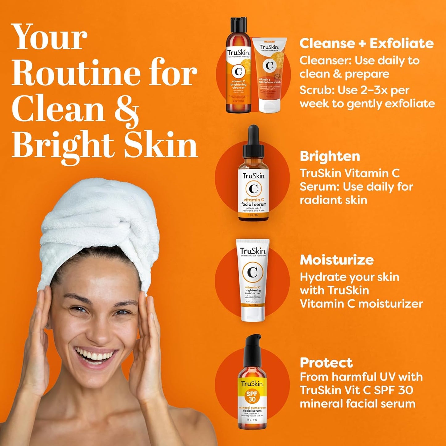 TruSkin Anti-Aging Face Wash – Gentle Cleanser for Your Morning Wellness Routine
