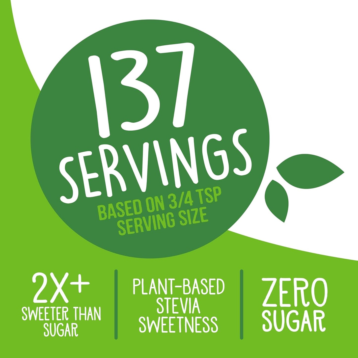 Truvia Zero-Calorie Stevia Sweetener Refill Bag – Maltodextrin-Free Sweetener for Clean-Label Pantries
