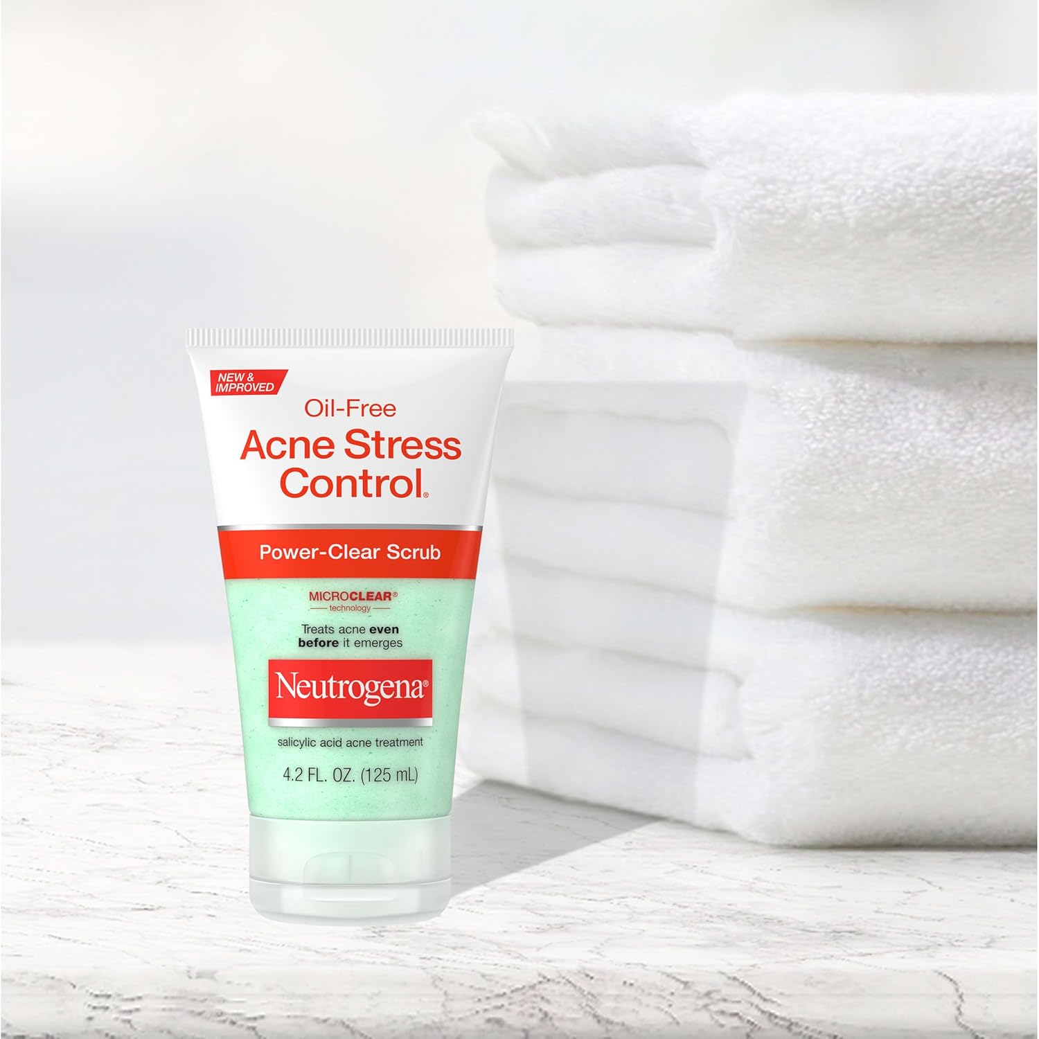 tube packaging in 4.2 fl. oz size for easy bathroom storage
