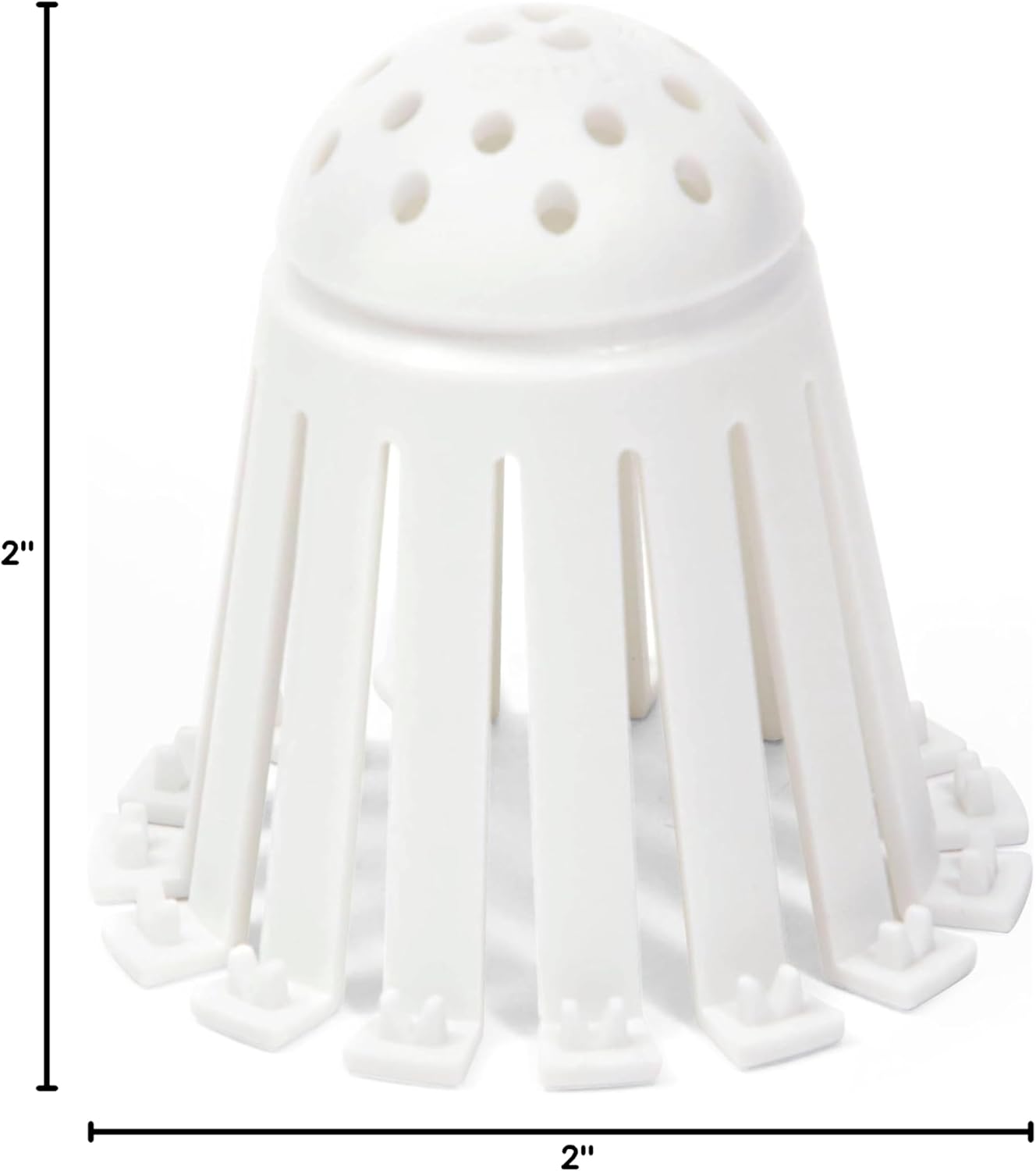 TubShroom Toss Disposable Bathtub Drain Strainers - Chemical-Free Hair Traps Safe for Kids, Pets, and Septic Systems