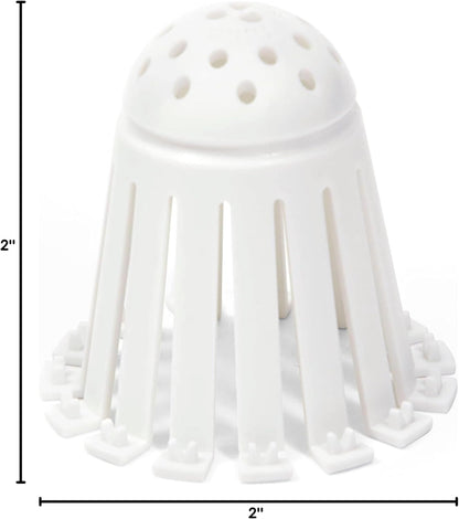 TubShroom Toss Disposable Bathtub Drain Strainers - Chemical-Free Hair Traps Safe for Kids, Pets, and Septic Systems