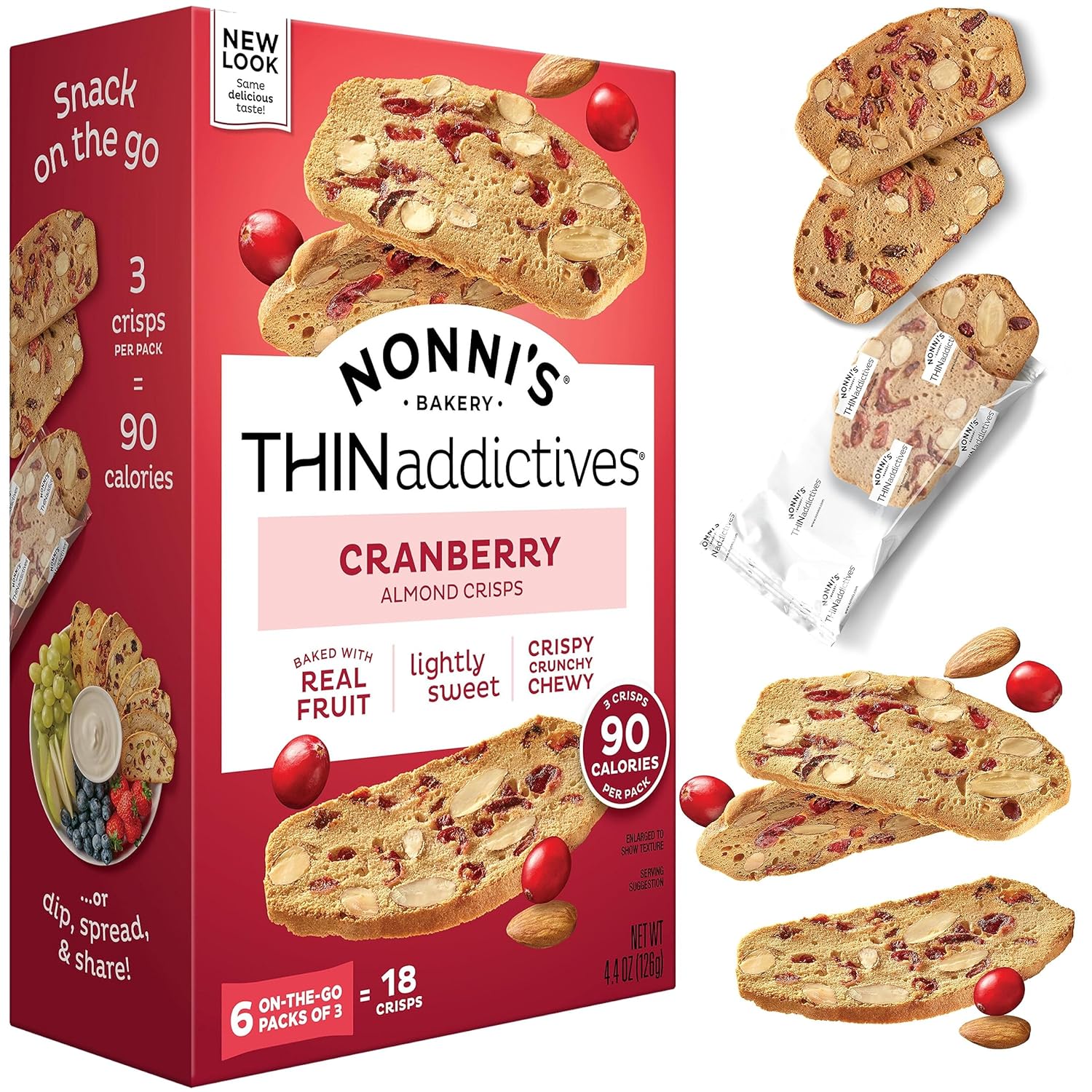 twice-baked thin cookie construction for crispy-yet-chewy bite