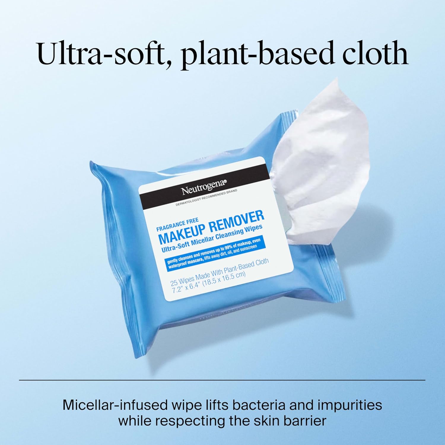 twin pack of 25-count soft packs (50 wipes total) plus a separate 7-day travel gift set variant