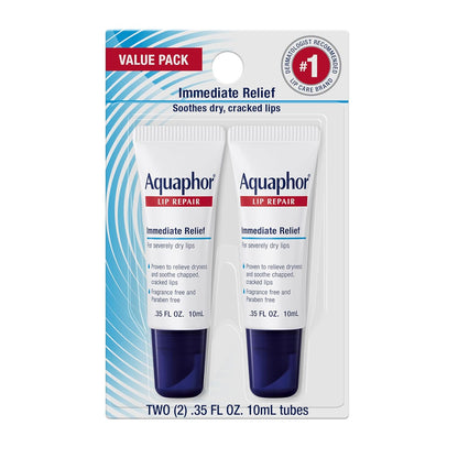 two 0.35 oz squeeze tubes in a single pack for home-and-go convenience