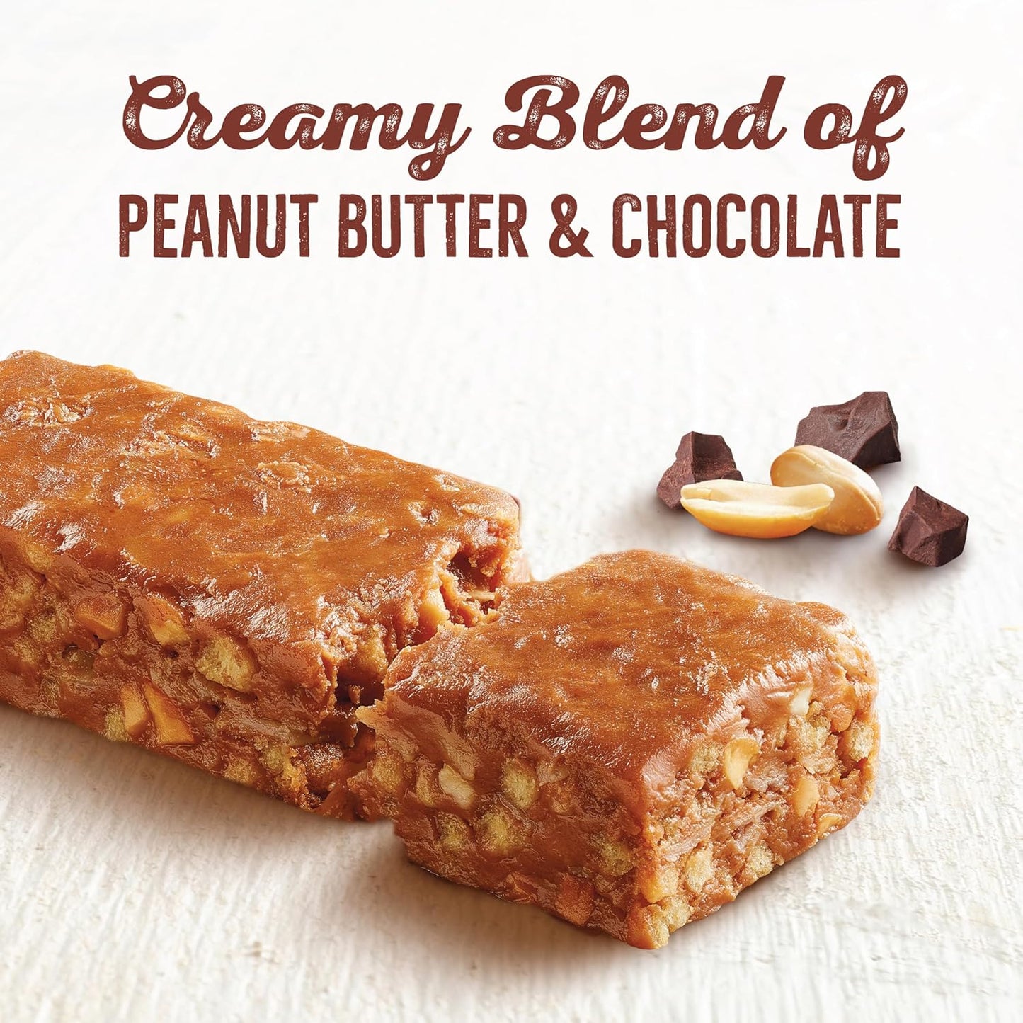 two available flavor variants: peanut butter chocolate and cinnamon almond butter
