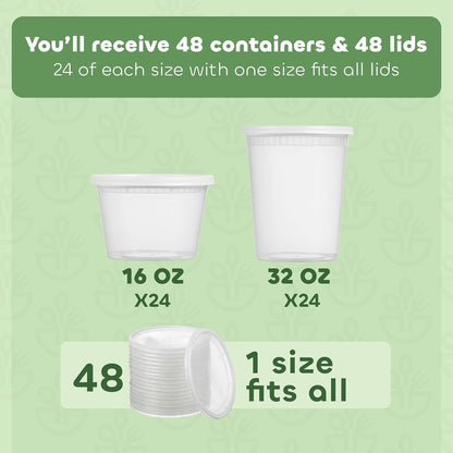 two base sizes (16oz pint and 32oz quart) with an 8oz option in expanded variants