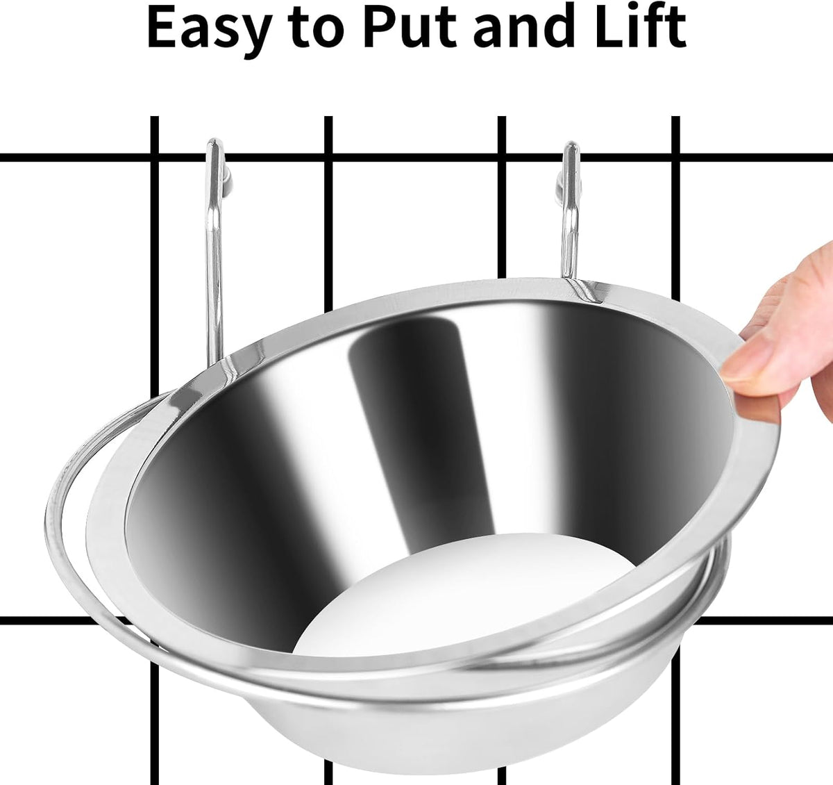 two-bowl set per package (food + water or primary + backup)