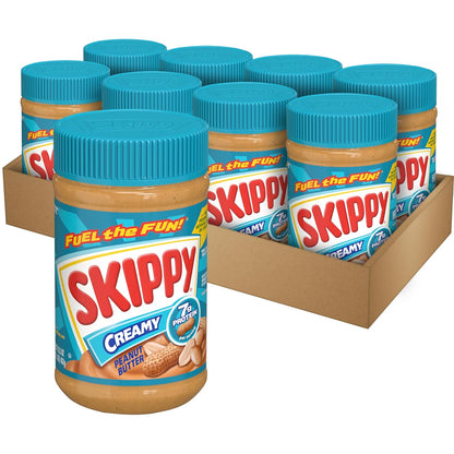 two bulk configurations: 8-pack or 16-pack of 16.3 oz plastic jars