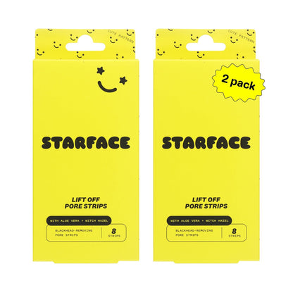 two-pack bundle containing 16 pore strips total (8 per pack)