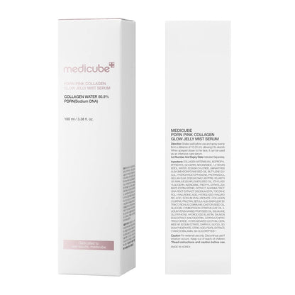 two sku variants: kojic acid turmeric (brightening) and pdrn collagen (plumping/hydration)